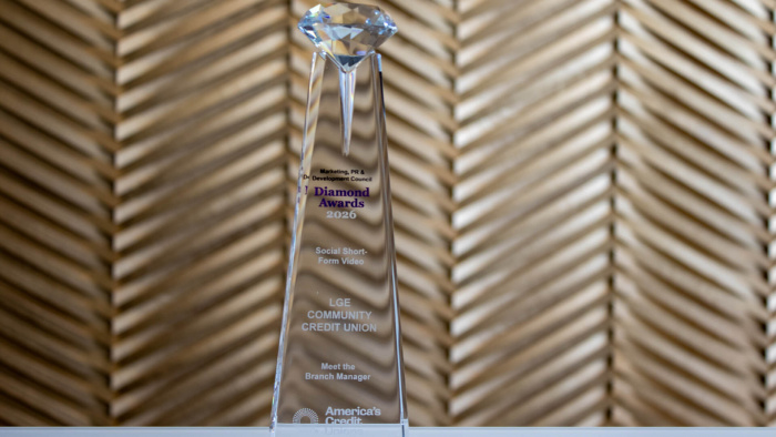 America's Credit Union Short-Form Video social media award