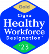 Cigna Healthy Workforce Designation '23 - Gold Status