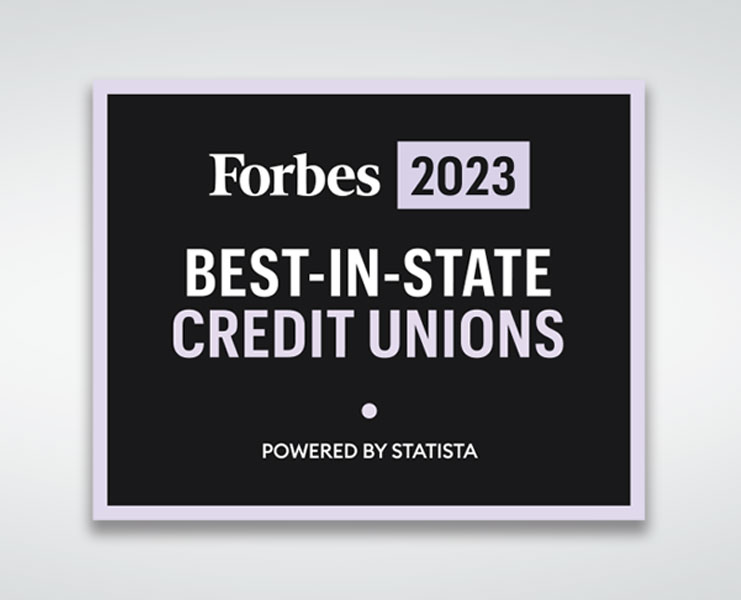 Forbes Best-In-State Credit Union Logo
